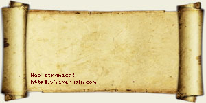 Natalija Trnjaković vizit kartica